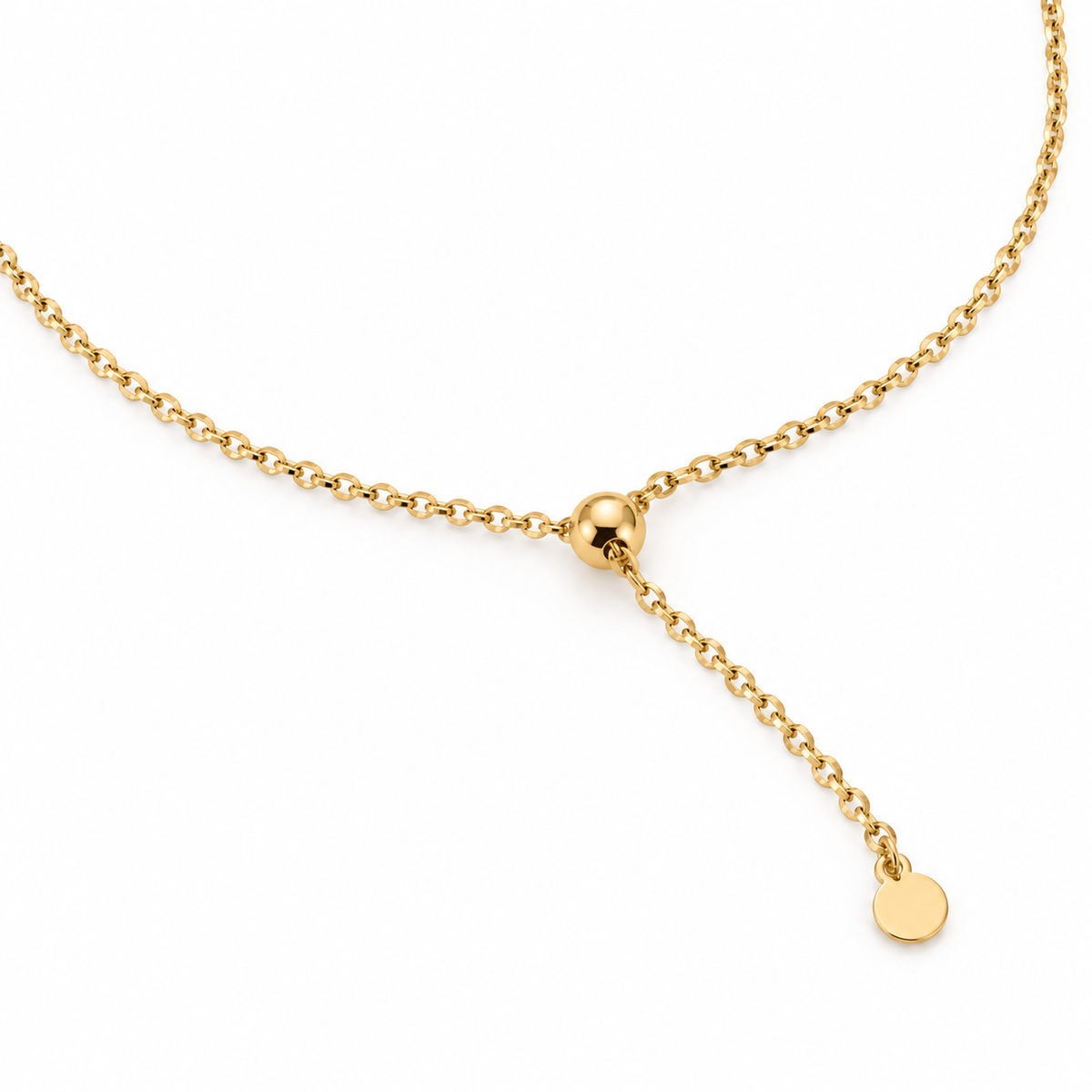 Blair Bezel Set Cushion Lab Diamond Necklace 1 CT
