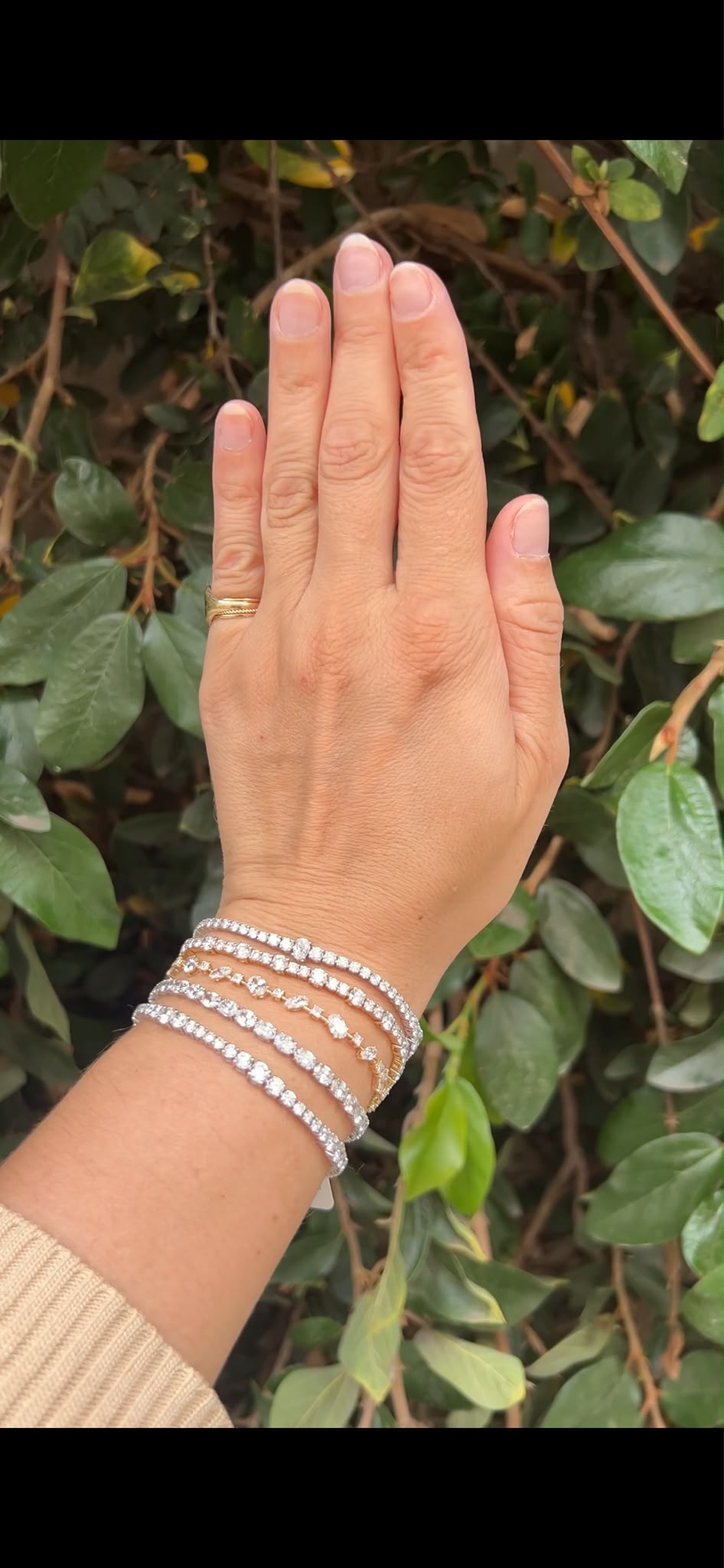 Graduated Lab Diamond Bracelet