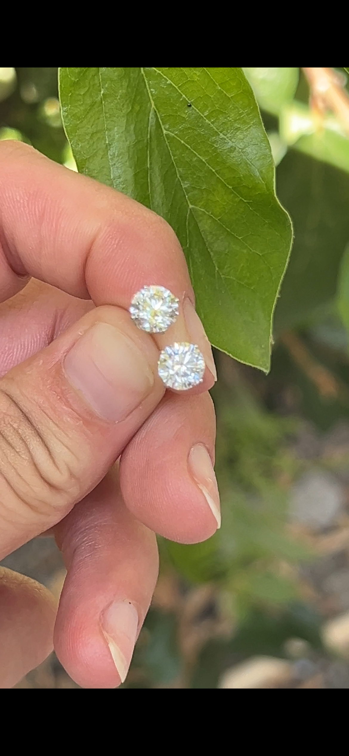 2.0 CTTW 14k WG Diamond Stud Earrings